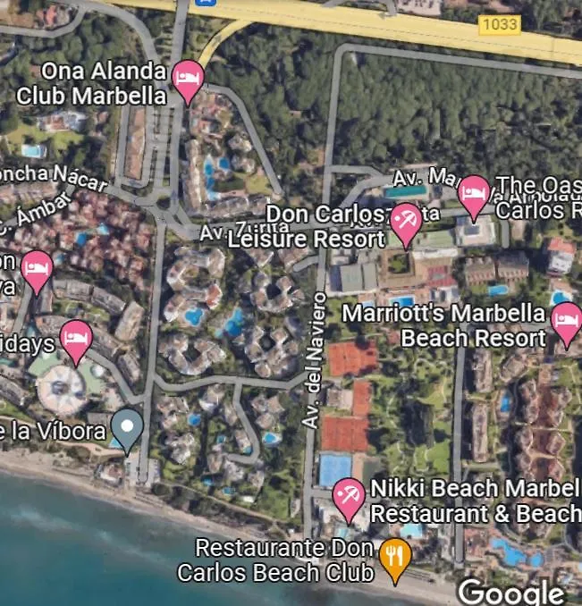 Ona - Marbella - Elviria Playa - Suite Apartamento Para 6 En Jardines Del Hotel Don Carlos 5Gl